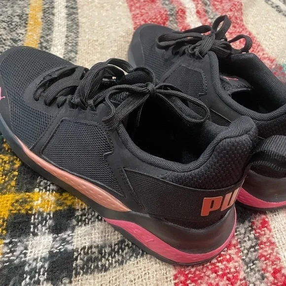 BLACK GOLD PINK SNEAKERS - Picture 6 of 8